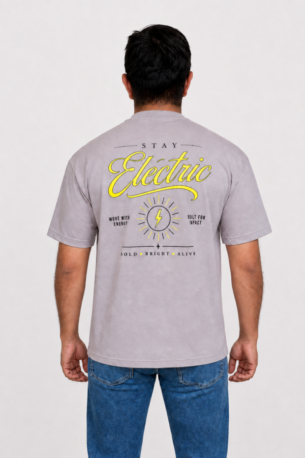 Camiseta Boxy Stay Electric